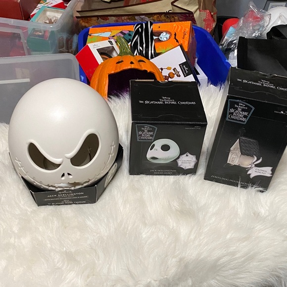 Hallmark Other - Hallmark Jack Skellington Motion-Activated Decor, Jack & Zero mood lights